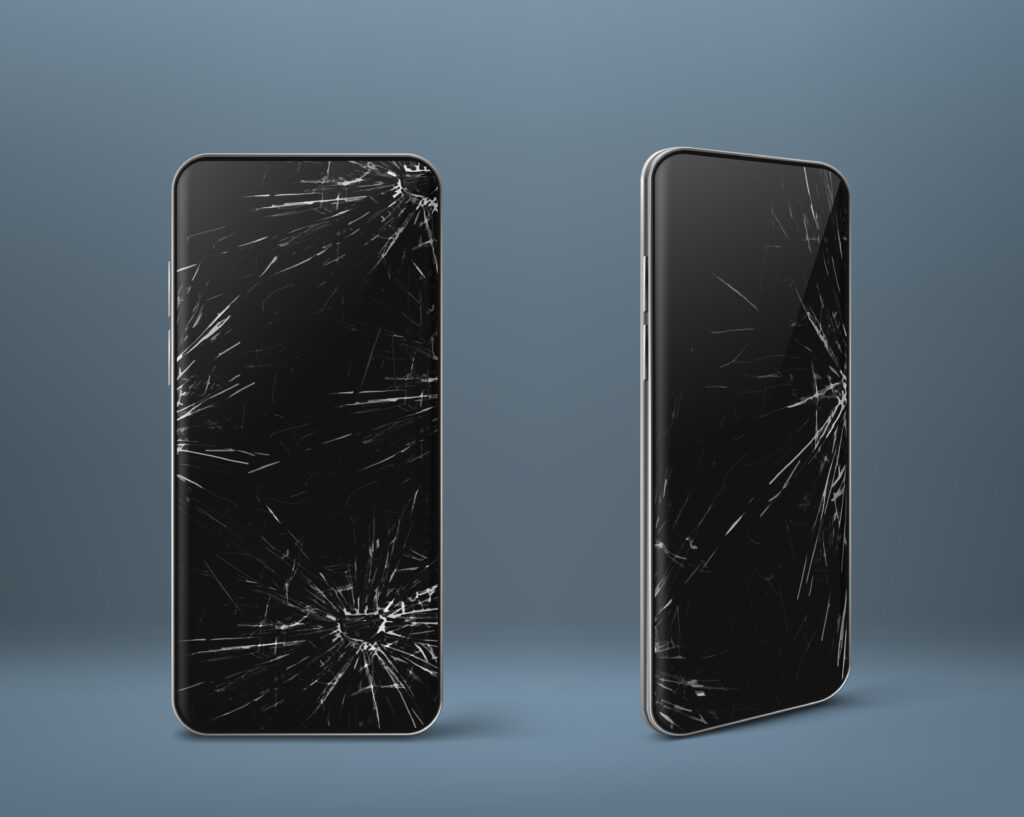 cracked phone meaning